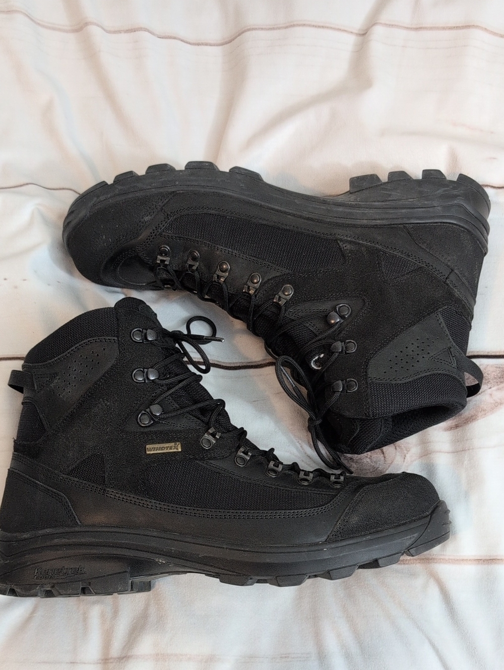 Mens KENETREK CORRIE II Hiker Boot Black Size 13